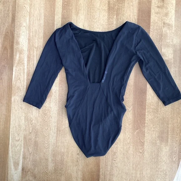 Ballet Rosa Black Dancewear Leotard - Adult S - Picture 2 of 4